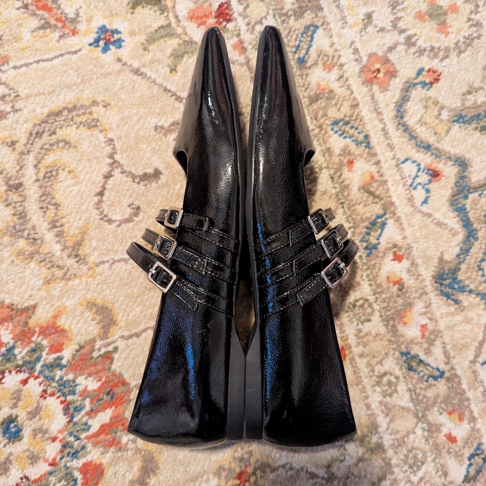 Vagabond Hermine pointed-toe buckle flats - Picture 8 of 11
